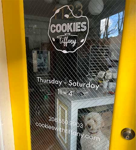 Custom door graphics